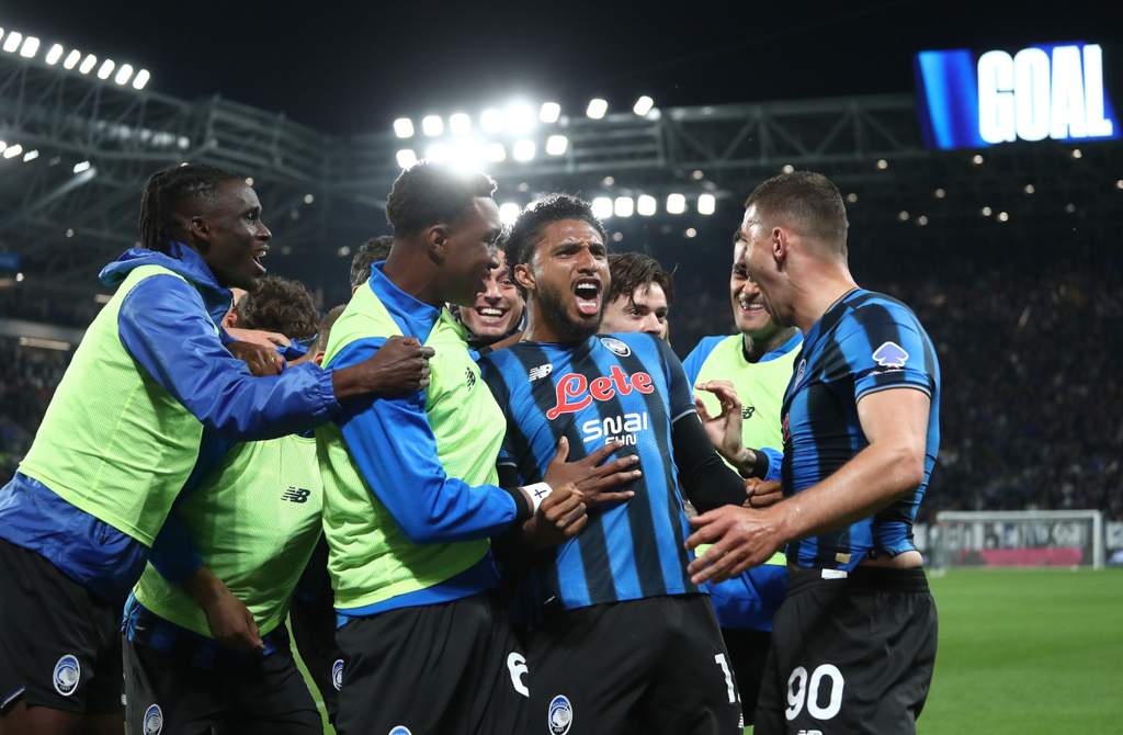 Ederson sous les couleurs de l'Atalanta Bergame avant son transfert à Manchester United