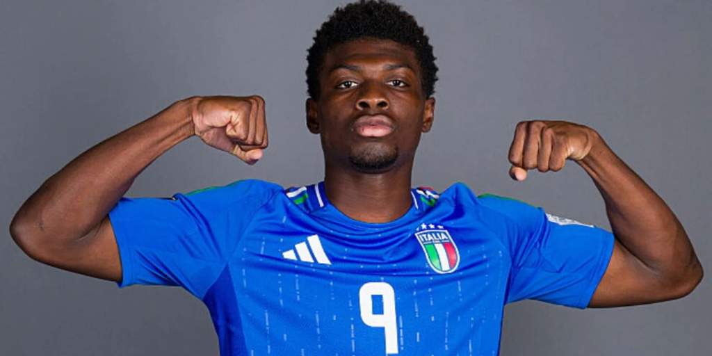Ismael Konaté sous le maillot de la Juventus Next Gen lors du mercato