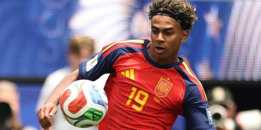 Affiche du quart de finale Espagne - Belgique pour la Coupe du monde 2026 au SoFi Stadium.