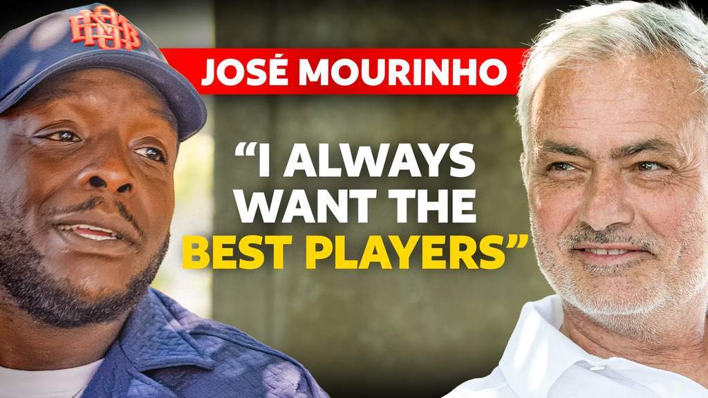 José Mourinho s'exprimant lors de son passage dans le podcast Beast Mode On