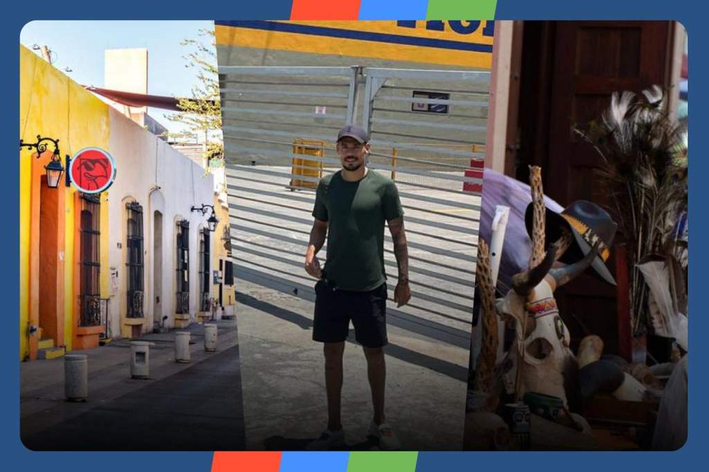 Timothée Kolodziejczak à Monterrey au Mexique durant l'organisation de la Coupe du monde